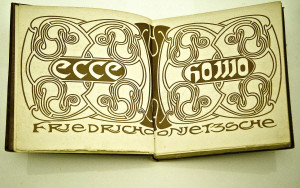 覆盖了1908年德里莱尼采eCCE同性恋的1908年Insel Edition的设计