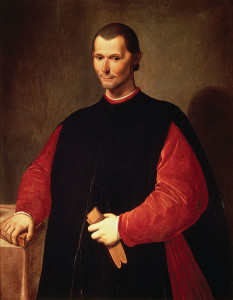 Santi Di Tito，NiccolýMachiavelli（1469-1527），16世纪下半叶，帆布，Palazzo Vecchio，佛罗伦萨，托斯卡纳，意大利的石油。