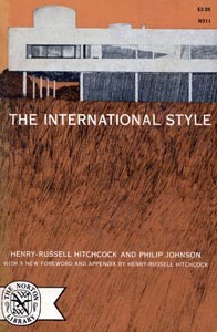亨利-拉塞尔·希区柯克和菲利普·约翰逊的《国际风格》封面