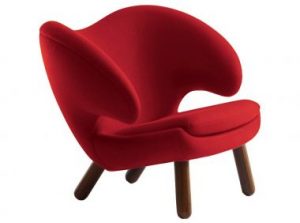 Questa sedia Pelikan si ispira alla moderna 