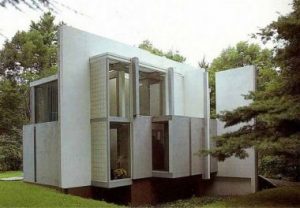 Casa VI di Peter Eisenman, Cornwall, Connecticut 1972-1975