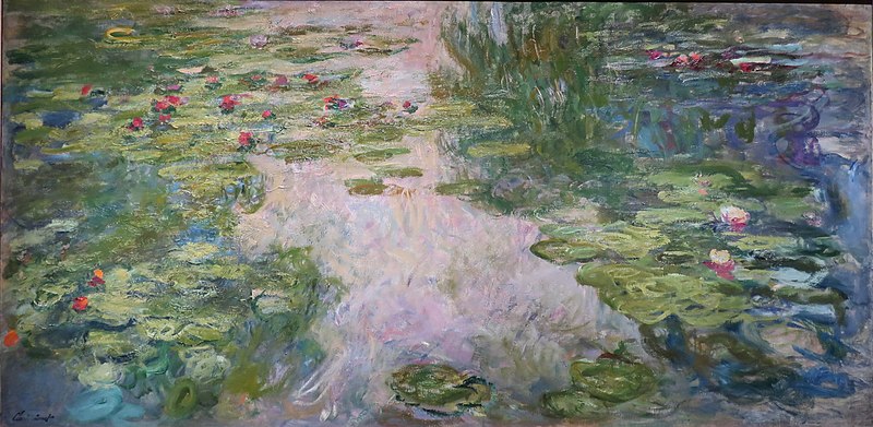 Claude Monet，“Water Lilies”（系列），（1917-1919）
