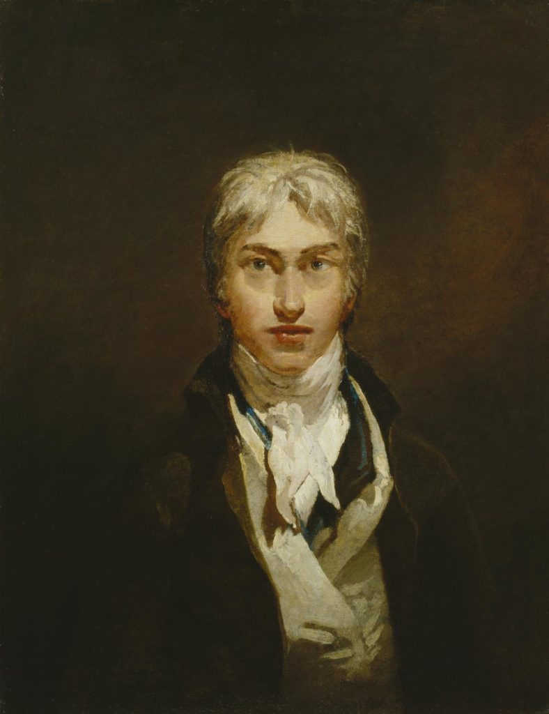 j·m·w·特纳，《自画像》，1799年