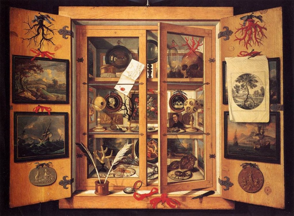 多梅尼科·雷普斯，《奇珍异宝柜》(1690)。