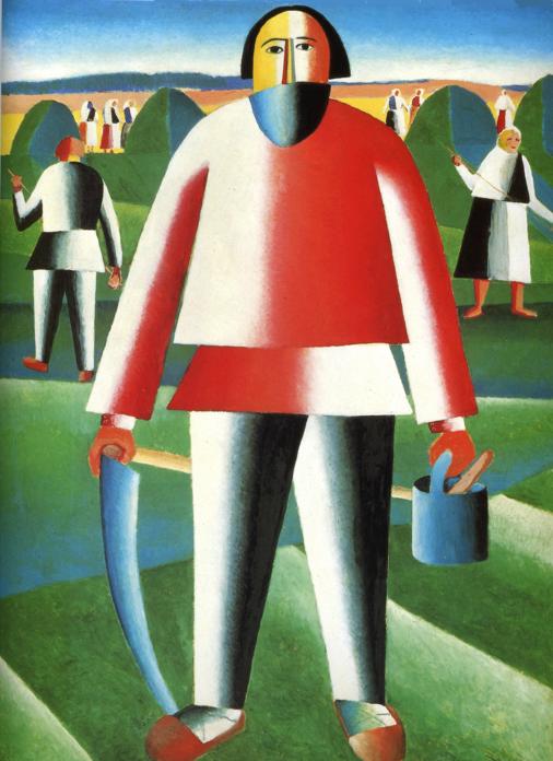 卡齐米尔·马列维奇，“割草机”，1930年。