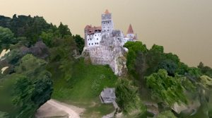 特兰西瓦尼亚布兰城堡的3D摄影测量重建