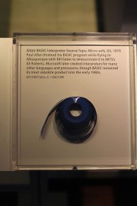 microsoft Altair BASIC解释器源磁带