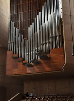 圣母天使大教堂的管风琴