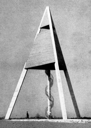 Svaneke water tower, Bornholm, Denmark, 1952 -Jørn Utzon