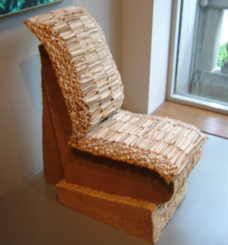 弗兰克·盖里的纸板椅子
