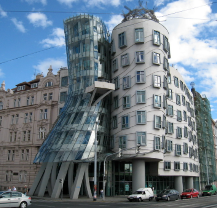 Frank Gehry, Dancing House，布拉格