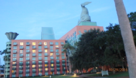 雷斯hôtels海豚和天鹅度假村华特迪士尼世界，在佛罗里达。