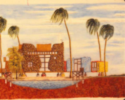 1998年巴伊亚住宅绘画，罗马Maxxi展览
