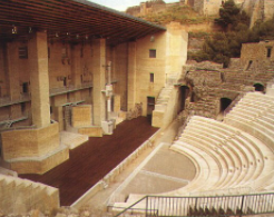 西班牙萨图的罗马剧院