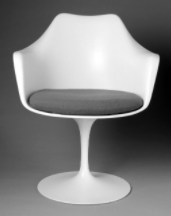 'Pedestal' Armchair and Seat Cushion
