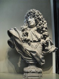 Busto de Carlos II, estilo restauración