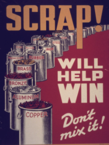 第二次世界大战的美国海报