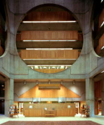 图书馆的内部结构