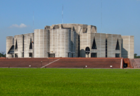 National Assembly Building in Dhaka, Bangladesh, Louis Kahn, 1962-83.