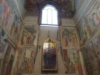 Cappella Brancacci - la chiesa di Santa Maria del Carmine a Firenze, Italia. È talvolta chiamata la 
