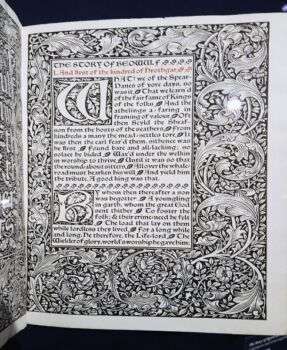 Racconto di Beowulf - William Morris- Carattere 