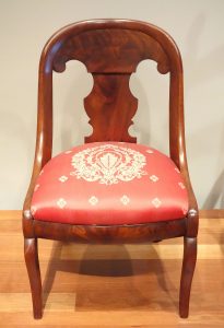 Una sedia一个gondola realizzata在torno al 1820